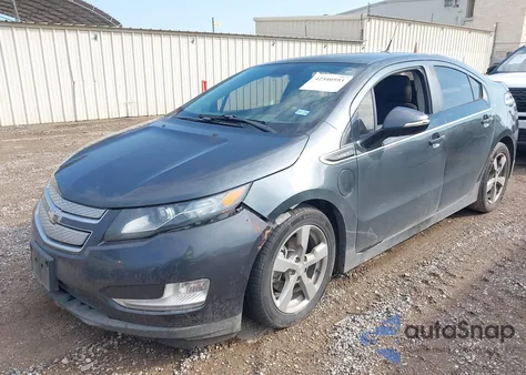 2013 Chevrolet Volt из США, поврежденный, VIN 1G1RB6E47DU145589